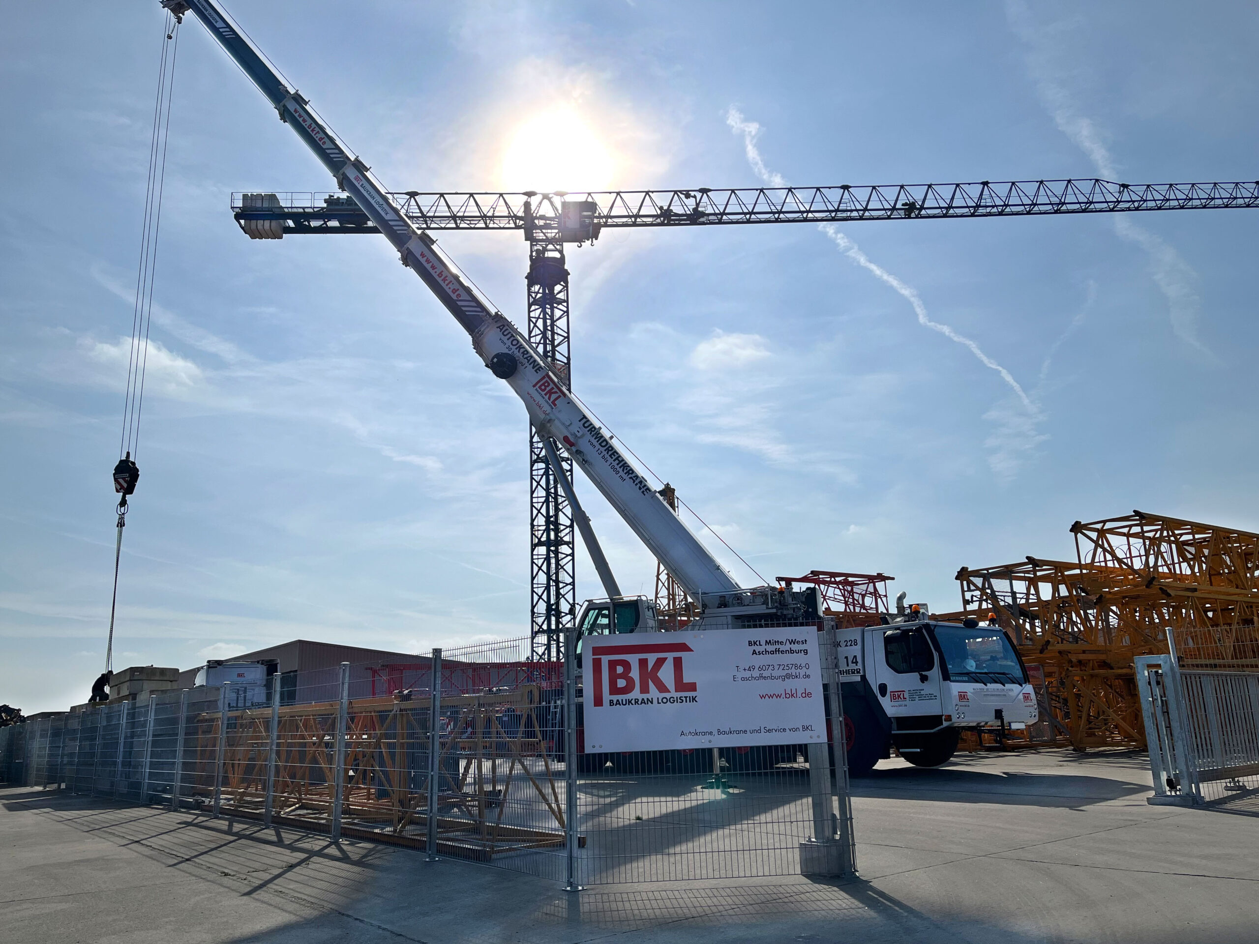 Kran mieten Aschaffenburg & Umgebung BKL