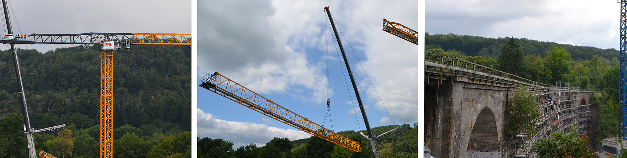 BKL Schwerlastkrane Brueckensanierung