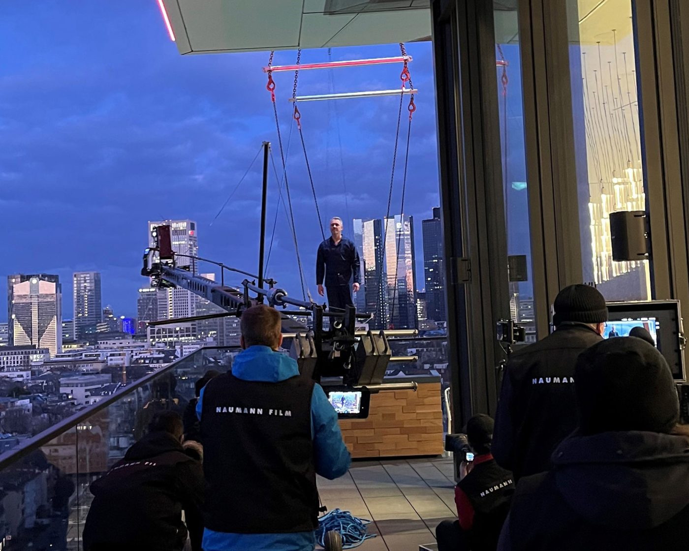 Making-of zum BKL Film: Die Dreharbeiten in einem Hotel in Frankfurt