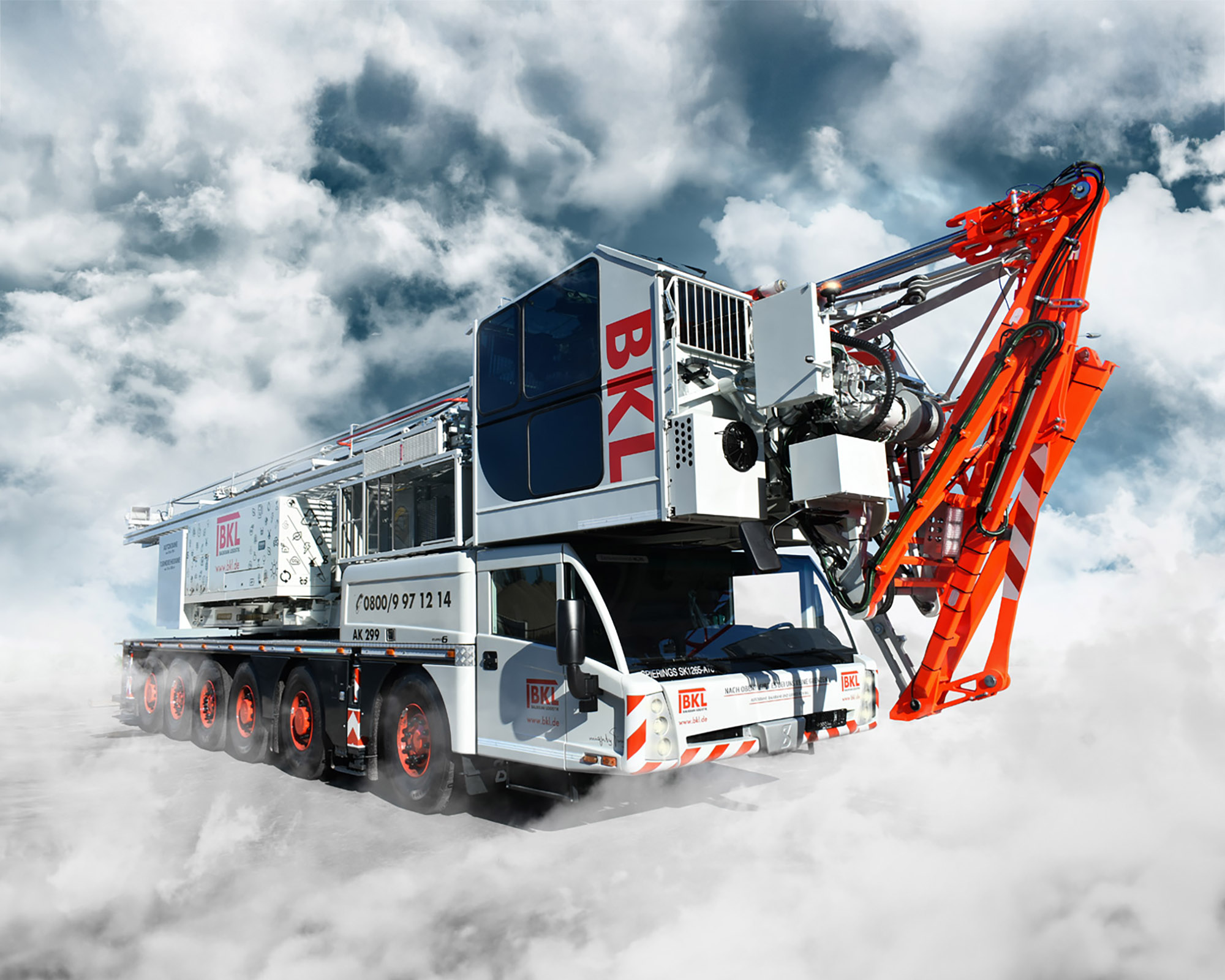 BKL Mobilbaukran SK1265-AT6 eLift mit E-Antrieb