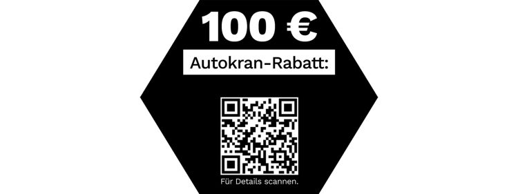 Autokran-Aktion: Preisvorteil beim Mobilkran mieten